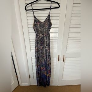 Women’s medium Charlie Grey multicolored long dress